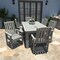 Highwood Usa Lehigh 7pc Rectangular Outdoor Patio Furniture Dining Set 72 x 42 AD-ST7LH1CO4AA-CGE - alternate 3